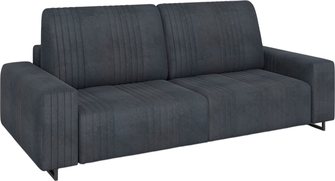 

Диван Rivalli Уолтер ШП 1000 + 1000 (Paloma Iron/черный муар)