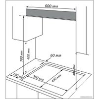 Варочная панель Nordfrost HS 6040 B