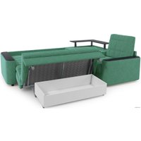 Угловой диван Moon Family 018 003555 (правый, зеленый)