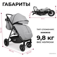 Коляска прогулочная «книга» Costa Vita VT-11 (светло-серый)