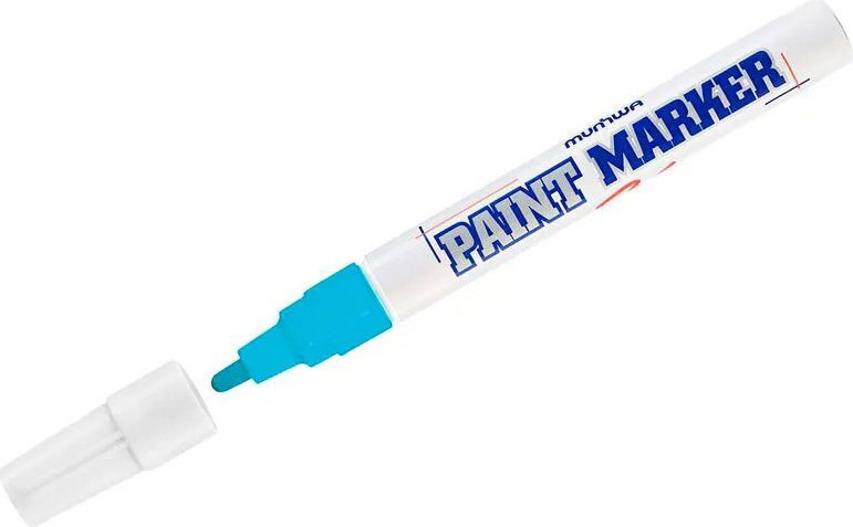 

Маркер MunHwa Paint Marker PM-12 (голубой)