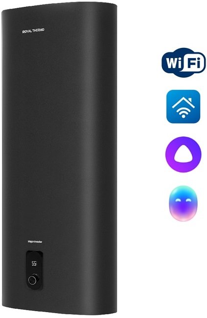 

Накопительный электрический водонагреватель Royal Thermo RWH 50 Major Inverter Grafit