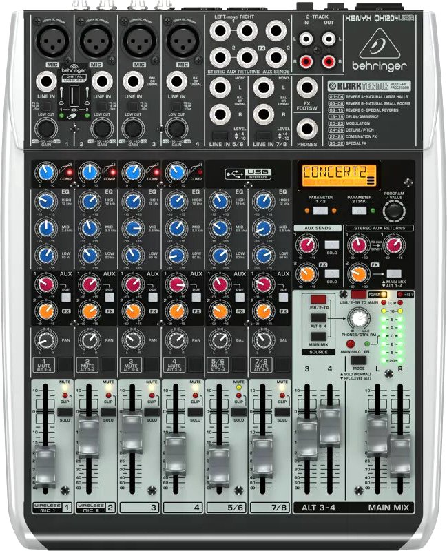 

Микшерный пульт Behringer Xenyx QX1204USB
