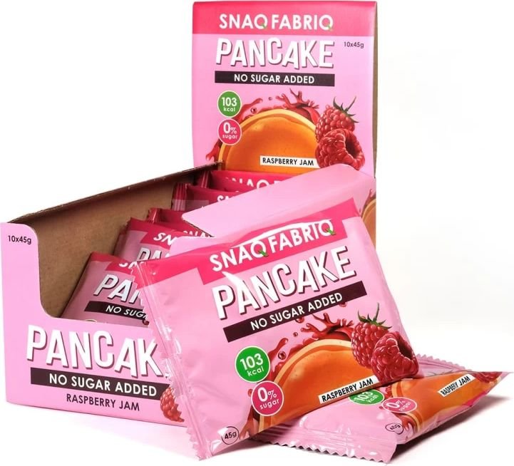 

Протеиновый бисквит/панкейк Snaq Fabriq Bombbar (45 г, малиновый джем)