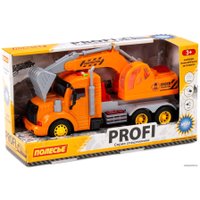 Экскаватор Полесье Профи Автомобиль-экскаватор инерционный 86457