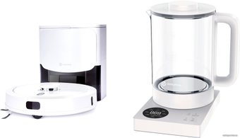 Робот-пылесос Evolution Airo LDS Robot Cleaner + KG1015S (белый)