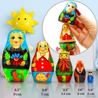 Развивающая игра Брестская Фабрика Сувениров Приключения Буратино (набор 5 шт)