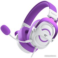 Наушники Havit Gamenote H2002e (белый/фиолетовый)
