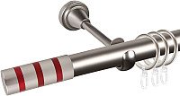 

Карниз для штор АС ФОРОС Grace D25Г составной + наконечники Тристан красный (3.2м, сатин)