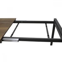 Кухонный стол Виста Кельн-2 80x130/230 (дуб олово/муар графит)