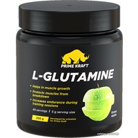 L-глютамин Prime Kraft L-Glutamine (200г, зеленое яблоко)