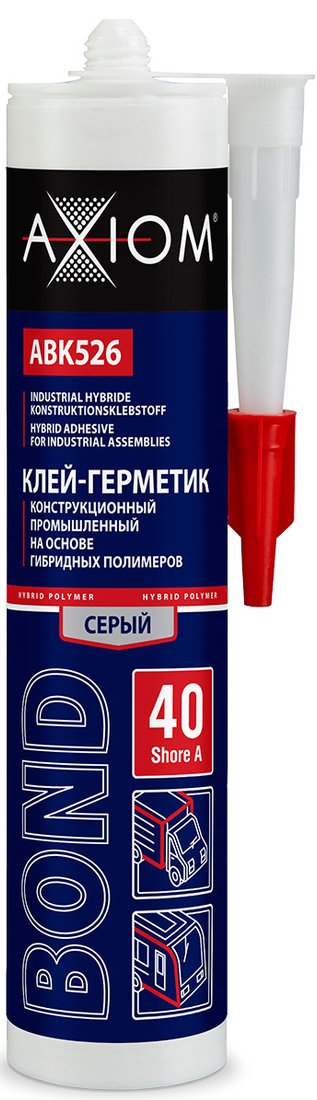 

Axiom Клей-герметик 280мл ABK526 (серый)