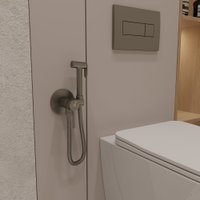 Гигиенический душ Oliveeka 829902 (оружейная сталь)