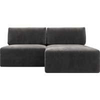 Угловой диван Лига диванов Лига-060 НПБ угол универсальный 129496 (велюр Tower 10 серый)