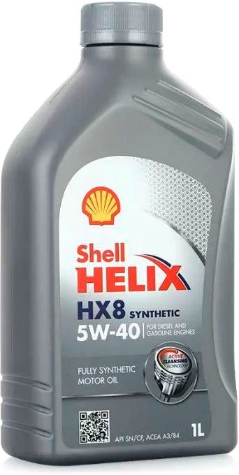 

Моторное масло Shell Flexi Molecule Technology HX8 5W-40 SN 1L