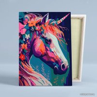 Картина по номерам Red Panda Волшебный единорог p55000