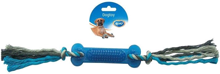 

Игрушка для собак Duvo Plus Кость с веревками 4705063/DV
