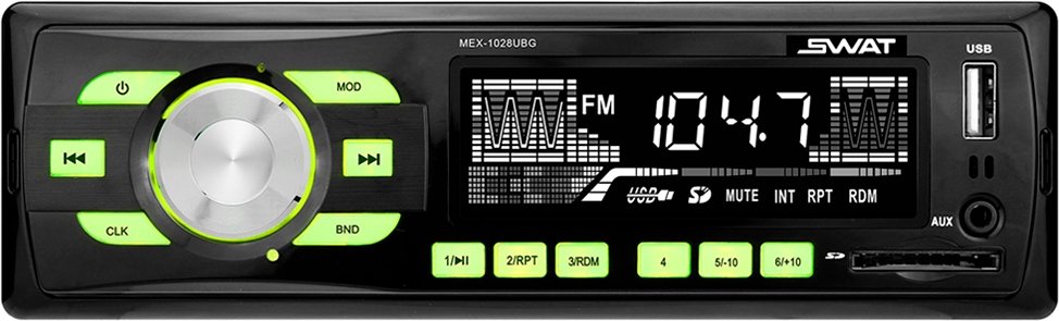 

USB-магнитола Swat MEX-1028UBG