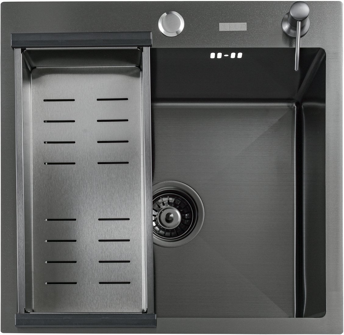 

Кухонная мойка Futur FK 4548 B Eco Embossing (черный нано)