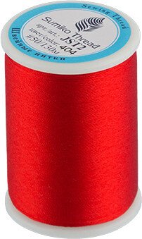 

Нитки для вышивания SumikoThread JST2 №404 130 м (красный)