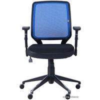 Офисное кресло AMF Онлайн Алюм (черный/синий)