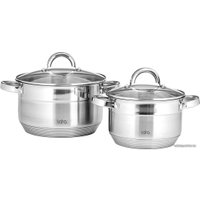 Набор кастрюль Lara Aurora LR02-114