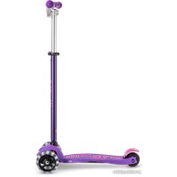 Трехколесный самокат Micro Maxi Micro Deluxe Pro LED (фиолетовый)