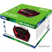 Магнитола Ritmix RBB-100BT (красный)
