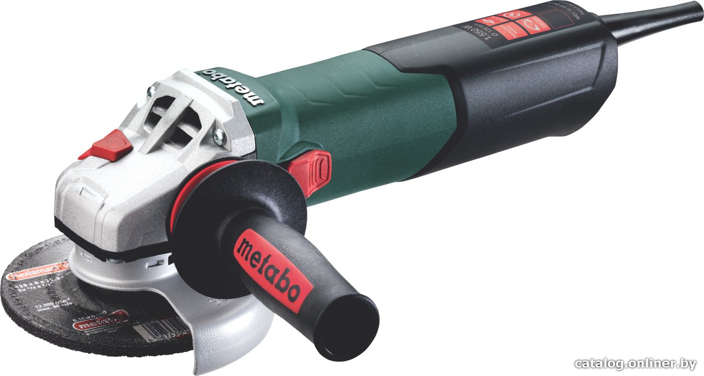 Угловая шлифмашина Metabo WEV 15-125 Quick 600468000