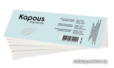 Воск Kapous Depilation для депиляции Спанлейс 20x7 см 1584 100 шт