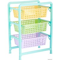 Этажерка Альтернатива Plast Land М1273