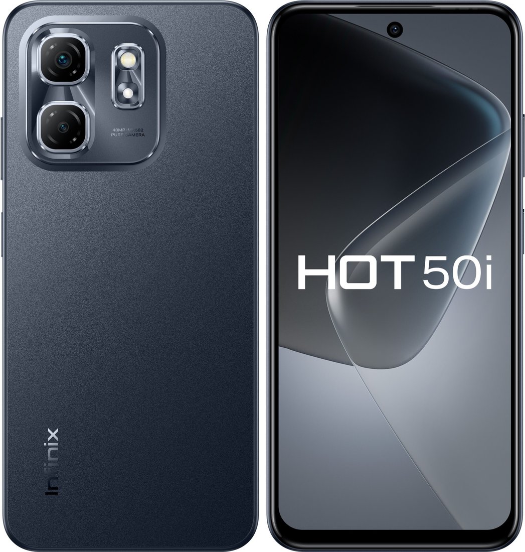 Infinix Hot 50i X6531 6GB/128GB (изящный черный) телефон купить в