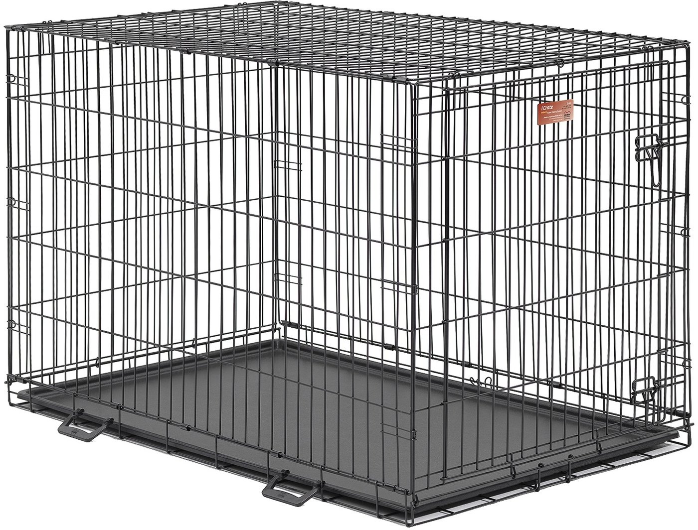 

Клетка Midwest iCrate для собак 1 дверь 1548 (124x76.5x81.5см, черный)