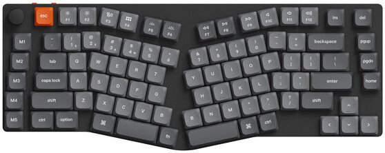 Клавиатура Keychron K15 Max RGB K15M-B1 (Gateron Low Profile Red 2.0)