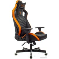 Игровое (геймерское) кресло Knight Outrider (черный/оранжевый)