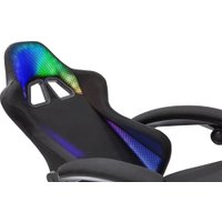 Игровое (геймерское) кресло Knight Wolf RGB (черный)