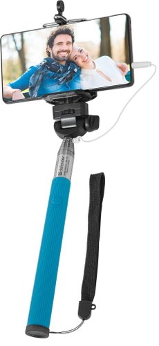 Defender Selfie Master SM-02 (голубой) [29404]
