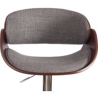 Стул TetChair Lando (серый/орех/хром) в Гомеле