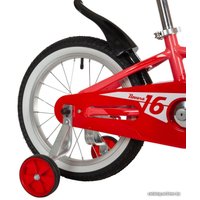 Детский велосипед Novatrack Novara 16 2022 165ANOVARA.CRL22 (красный)