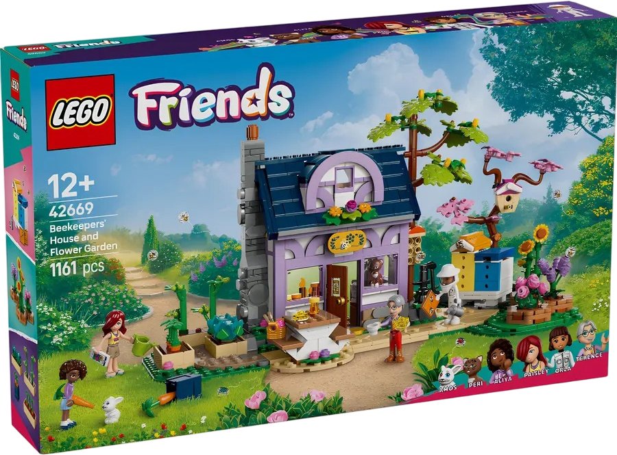 

Конструктор LEGO Friends 42669 Дом пчеловода и цветник