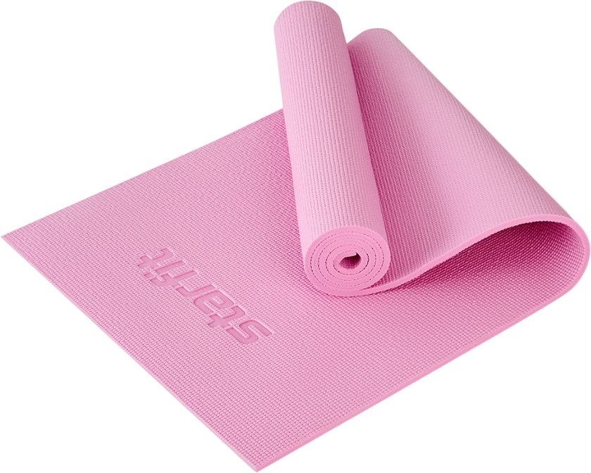 

Коврик Starfit FM-101 PVC (173x61x0.8см, розовый пастель)
