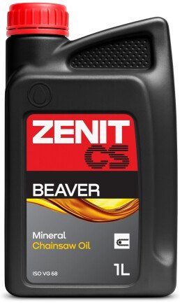 Масло для смазки пильных цепей Zenit Beaver 1л