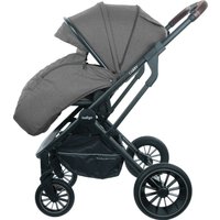 Универсальная коляска Indigo Carry (3 в 1, серый)