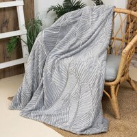 Плед Casa Conforte Stella Tropic 220x240 6155168 (серый)