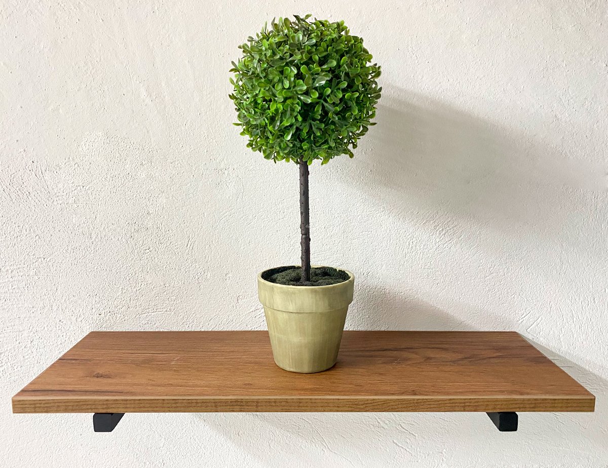 

Полка Millwood Настенная с кронштейном 60x20 (дуб табачный craft/черный)