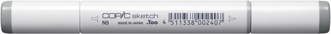 

Маркер художественный Copic Sketch N-5 2107591 (нейтральный серый №5)