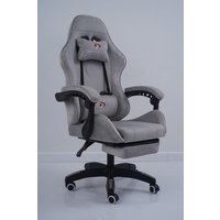 Игровое (геймерское) кресло Calviano 1584 (велюр, серый)
