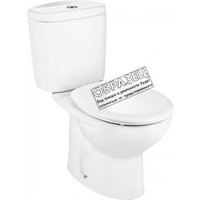 Унитаз напольный Roca Victoria 7342399000 + 734139Z000 + 801392002 (Slim с микролифтом)