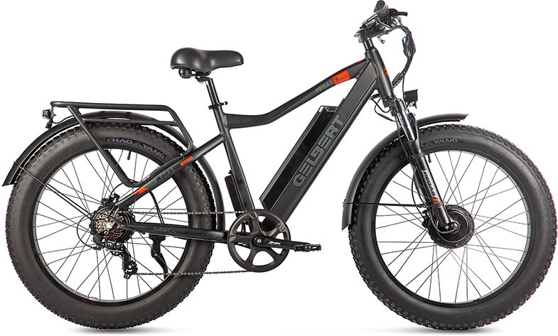 

Электровелосипед Gelbert Pegas 3 DUAL PRO (черный)