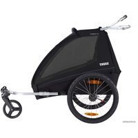 Детский велоприцеп Thule Coaster XT (Black on Black)